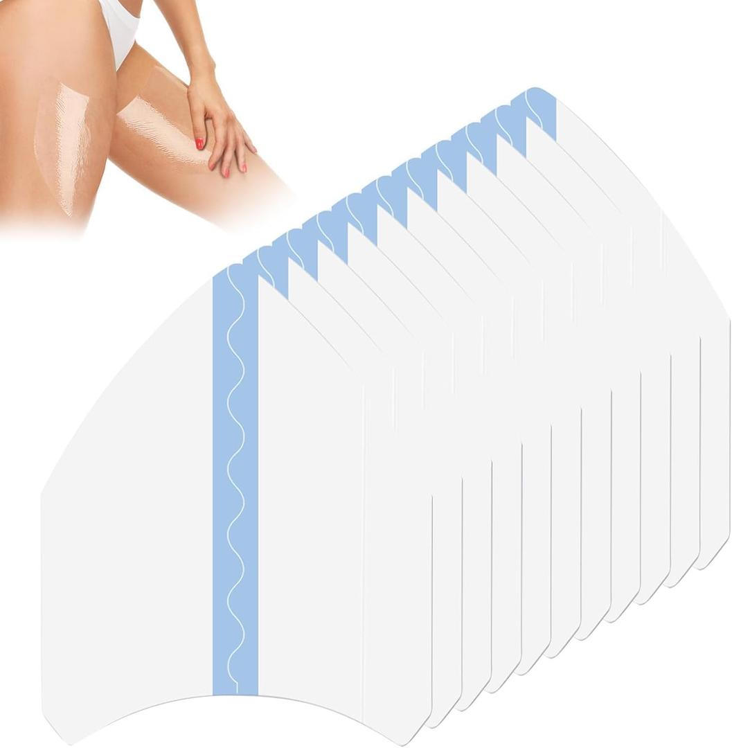 Thigh Tape Lifting Lnvisible, Transparent Anti Friction Patch, Invisible Lift and Glow Patches Legs Transparent Sweatproof Skin Protection Patches for Women Skin Lifting Inner Thighs (30 PCS)