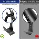 for Tesla Charger Holder Wall-Aligned Mount Space-Saving, NACS Charger Cable Holder Organizer for Tesla Model 3/Y/X/S & NACS Chargers