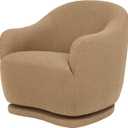 Babyletto Foy Glider in Sand Boucle, Greenguard Gold and CertiPUR-US Certified