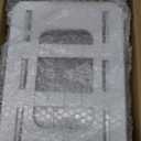 JLKDQ 2 Pack Bathroom Under Sink Organizers and Storage, 2-Tier Pull Out Medicine Cabinet Organizing- Kitchen, Pantry, Medicine Storage Bins, Vanity Makeup.(White&Clear,10.63" L x 8.0" W x 8.46" H).