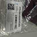 Amazon Essentials Women's Cap Sleeve Boat-Neck Faux Wrap Dress (Medium, Burgundy)