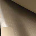 Office Chair Mat for Carpet with Lip, Flat Shipping Heavy Duty Hard Clear Chair Mats, Under Desk Protector Floor Mat, Smooth Glide Plastic Rolling Computer ChairMat (32x48 Inch)