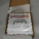 OurWarm Wooden Wedding Card Box with Acrylic Board & Flower Trough, White Gift Card Box for Wedding, Envelope Boxes for Gifts Bridal Shower Decorations Party Reception Anniversary Baby Shower