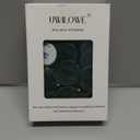 Uwilowe 60 Pcs Emerald Green Wax Seal Stickers, Wedding Invitation Accessories Envelope Stickers - Self Adhesive Envelope Seals, Peferct for Invitation, Gift Box Craft Wrapping, Christmas Cards Decor