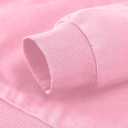SweatyRocks Girl's Cute Graphic Sweatshirts Long Sleeve Drop Shoulder Hoodies Pullover Tops (Pink)