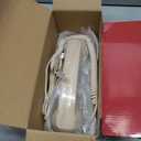 Sangyn Retro Wall Phones for Landline with Loud Mechanical Ringer Vintage Wall Mount Phone with Volume Adjustable Old Fashioned Corded Landline Telephone for Home School Hotel Office, Beige