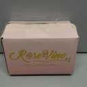 BLEUM CADE 2Pcs 16.4Ft Flower Garland Artificial Rose Vines for Bedroom, Cute Fake Hanging Flower Vines Floral Garland Decorations for Wedding Party Wall Room Decor Aesthetic (Pink)