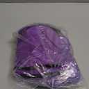 JELUTAR Drawstring Backpack Gym Bag with Shoes Compartment for Soccer, Basketball, Swim, Water-Resistant String Backpack Beach Cinch for Women Men, Purple (Large)