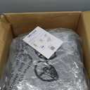 MAXYOYO 6" Futon Mattress Full Size, Velvet Thick Futons Sofa Couch Bed, Versatile Floor Mattress for Adults, Shredded Foam Filling (Frame Not Included), Grey