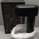 Mysoda Ruby 2 Sparkling Water Maker - Soda Streaming Machine Silent Carbonated Water Machine Robust Long-Lasting Aluminium Soda Maker 1L Water Bottle Without CO2 Cylinder - Black Copper Soda Machine