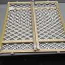 Toddleroo by North States - Diamond Mesh Wooden Baby Gate: Pressure Mounted Baby Gate for Doorways - Adjustable 26.5 to 42 Inches Wide - 23 Inches Tall