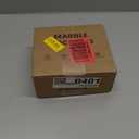 Koville Marble Bookends for Shelves, Large Bookends for Heavy Books, Natural Stone Book Stopper for Books CD Movies, Aesthetic Decorative Book Ends, Bookshelf Table Home Decor(Grey)