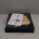 Bumusty Large Cork Board Alternative-48 x 36" Felt Bulletin Board Tiles, with 30 Pushpins, 70 Adhesive Tabs, 12-Pack Slat Wall Paneling, Cork Boards for Office Push Pin Board Felt Board-Pine Green