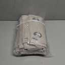 MIULEE 100% Blackout Linen Textured Curtains for Bedroom Solid Thermal Insulated Natural Beige Grommet Room Darkening Curtains & Drapes Luxury Decor for Living Room Nursery 52 x 84 Inch (2 Panels)