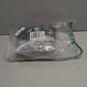 Geestock Weekender Bag with Shoe Compartment for Women, Expandable Overnight Duffle Bag, Carry On Personal Item Bag for Travel, Gym, Hospital, Included Storage Pouch & Adjustable Straps, Black