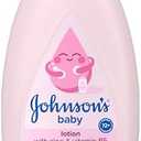 Johnson's Baby Lotion with Coconut Oil, Aloe Vera & Vitamin B5, 72 HR Hydration, Skin Moisturizer, Hypoallergenic, Safe for Newborn, Protects From Dryness & Strengthens Skin, 27.1 fl. Oz. no BBD