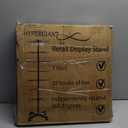 Hypergiant Retail Display Stand 7 Tier Rotating Rack For Store Display Shelves,Jewelry Keyring Socking Hats,Movable Shop Spinner for Toys Show ,Black,Adjustable height