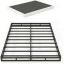 LUMUNANCE 3 Inch Box Spring Queen Size Bed Base, Heavy Duty Metal Box Springs for Queen Bed, Mattress Foundation with Fabric Cover, Easy Assembly