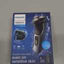 Philips Norelco Shaver 3600 Series, Wet and Dry Electric Shaver, P-Cap, Travel Pouch, Storm Blue, Model S3243/91