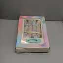 Kitsch Holiday Hair Hero XL Satin Heatless Styling & Flat Lay Claw - Heatless Curls & Waves, Extra Large Curling Rods, Satin Scrunchies & Claw Clip for Hair Protection, Gifts for Women- 4pc set, Aura