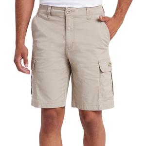 UNIONBAY Men's Relaxed Fit Flex Waist Cargo Short (30, Tan)