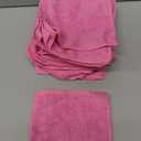Microfiber Cleaning Cloths - 25 Piecs, Blue, 6"x 6" Inch