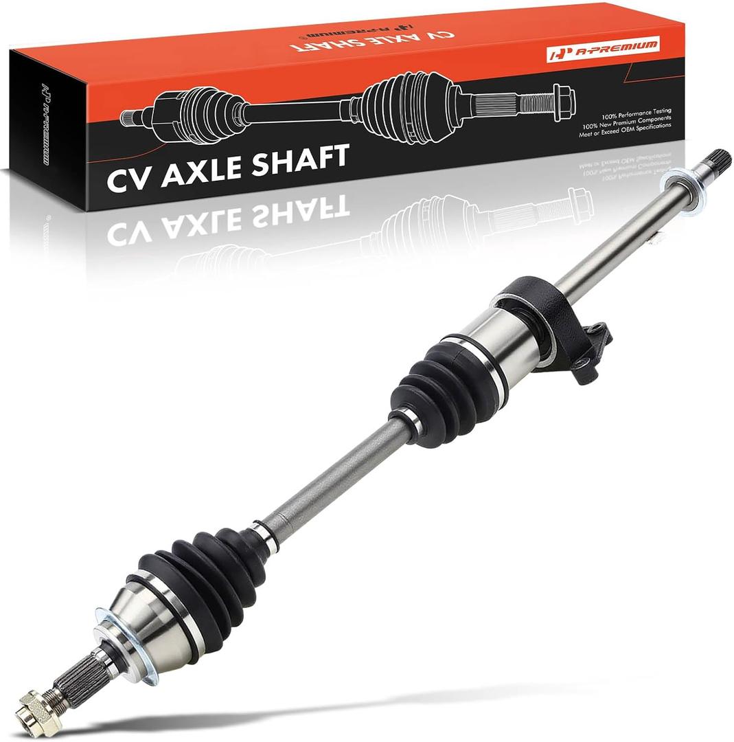 A-Premium CV Axle Shaft Assembly Compatible with Mini Cooper Base 2002 2003 2004 2005 2006 2007 2008 L4 1.6L Naturally Aspirated, Automatic CVT Transmission Only, Front Right Passenger Side