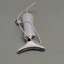 9-in-1 Red-Light-Therapy-for-Face-and-Neck, Portable Facial Massager Tool with Adjustable Vibration & Thermals for Wrinkles, Double Chin, White