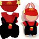 2 x 17cm Doll Clothes ,6.7 Inches Cute Doll Clothes Suitable for Dolls Accessories, Dress Up for 15-17cm Plush Outfits
