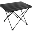 Folding Camping Table – Ultralight Aluminum Portable Table for Camping, Hiking, Backpacking, Picnic, Beach, BBQ – Compact Lightweight Collapsible Travel Side Table for Outdoor, RV, (1