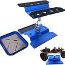 Nuofan RC Car Work Stand Aluminum Repair Workstation 360 Degree Rotation Lift Lower w/Screw Tray for 1/8 1/10 1/12 1/16 Scale Traxxas TRX4 Axial Arrma Redcat Losi RC Crawler Monster Truck Buggy