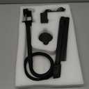 Pzloz Led Desk Lamps for Home Office - Eye Caring Architect Lamp with Clamp, Double Head Computer Monitor Work Desk Light with Remote Control: 24W Flexible Dimmable Desktop Table Lamp