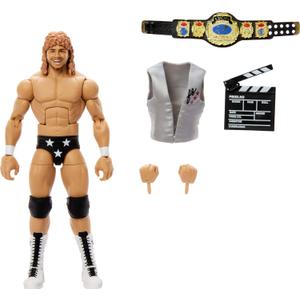 Mattel WWE Elite Action Figure & Accessories, Series #116 6-inch Collectible Brian Pillman with 25 Articulation Points & Swappable Hands