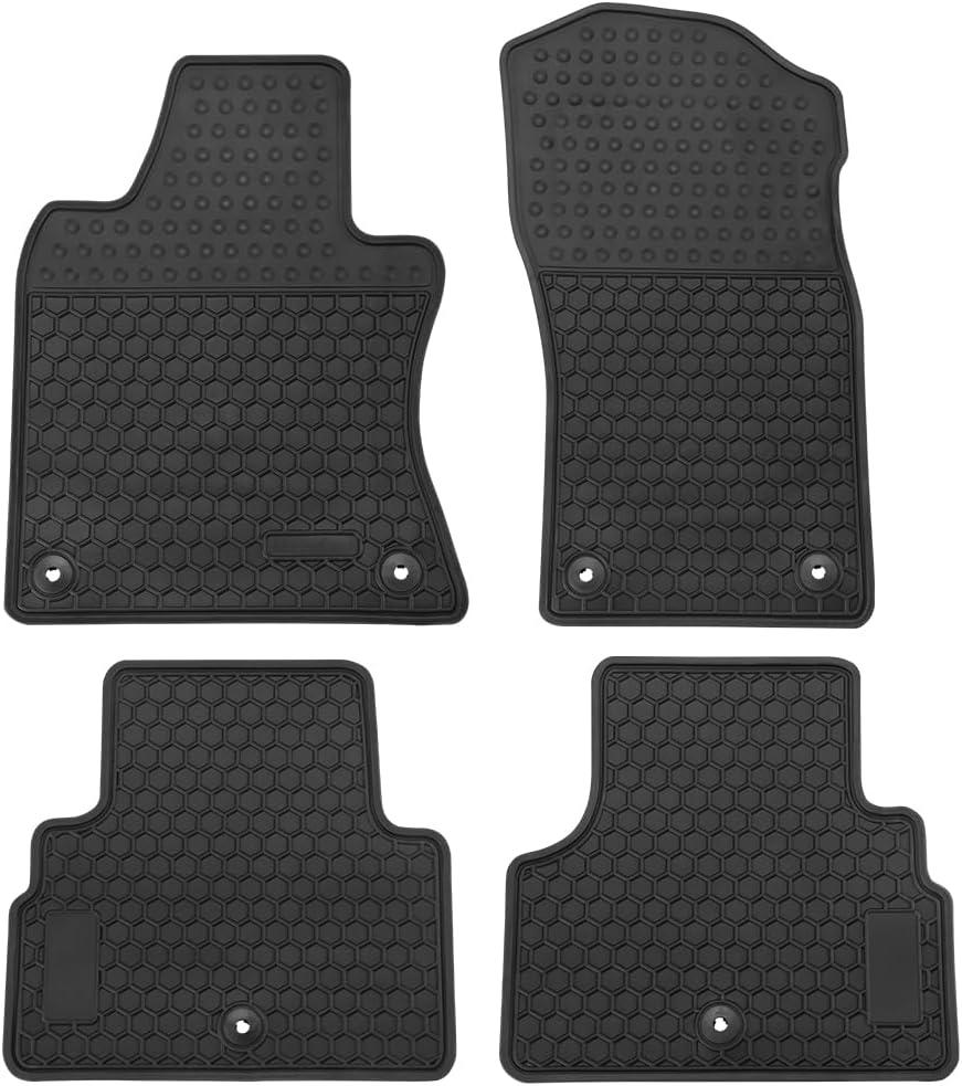 Car Floor Mats for Infiniti Q50 2014-2025/Q60 2020-2022 Rubber
Black Floor Liner, Custom Fit, All Weather Protection, Heavy Duty ,Odorless，Easy to Clean