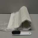 Foldable Stone Dish Drying Mat for Kitchen Counter,24"16"Fast Dry Pad Absorbent Countertop Mat, Heat-resistant Mat,Diatomaceous Earth Mats,White