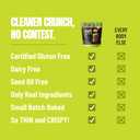 Every Body Eat Snack Cracker Thins, Fiery Chile Lime - Gluten Free, Vegan, Dairy Free, and Seed Oil Free, 4oz (EXP 02/22/26)