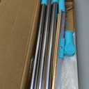 Carpet Rake for Pet Hair Removal - Reusable with Adjustable Long Handle, Dog & Cat Fur Brush & Scraper for Rugs, Floor Mats, Couches, Furniture and Car Interiors