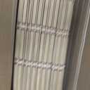 Cordless Bamboo Roman Shade, 34" W x 48" H, Natural Caramel Brown