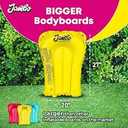 Jambo Bodyboards (2 Pack Replacement Boards, Accessories), Thick and Durable Body Boards Boogie Boards for Water Slides or Pool