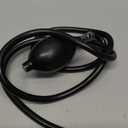 Fabbay 1 Set Blood Pressure Bulb Pump Replacement Rubber Inflation Bulb Adjustable Blood Pump Monitor Manual Pressure Hand with Tubing Air Valve for Sphygmomanometer