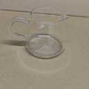 Suclain 16 Pcs Small Glass Creamer Pitcher with Spout Milk Frothing 2.3 oz Mini Milk Pourer Small Glass Pitcher with Handle Carafe Coffee Mug Pot Tea Frother Cup for Table Serving Kitchen