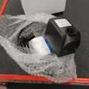 Submersible Pump 400GPH (1500L 25W) Ultra Quiet with Over Heating Protection 6.5ft High Lift for Fountains, Hydroponics, Ponds, Aquariums & More