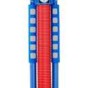 Flybar Master Pogo Stick, Ages 9+, 80 to 160 lbs, Easy Grip Handles, Anti-Slip Pegs, Outdoor Toys for Boys Girls, Outside Toys for Kids, Teens Tweens (Red/White/Blue)