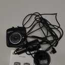 High-Definition 1080P Dashcam Driving APP Compatible Ultra-Thin Recorder Anti-Shake Car(Black,None)