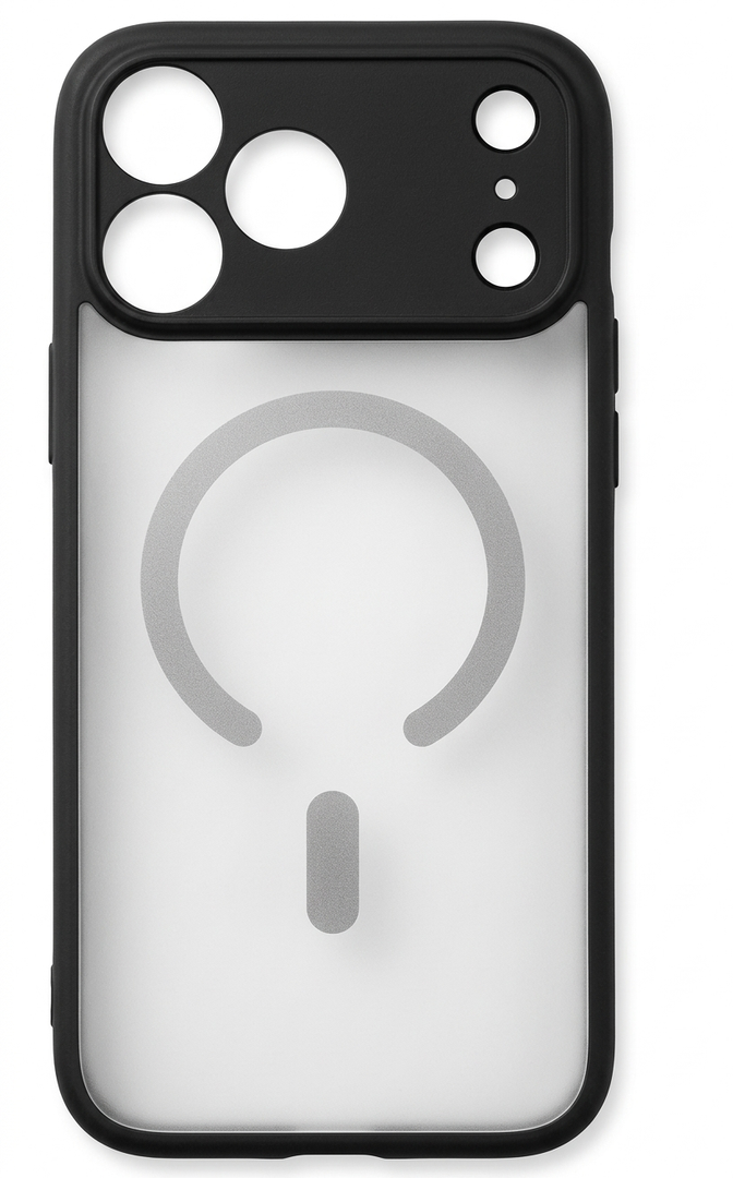 TORRAS Magnetic Slim-Fit for iPhone 17 PRO MAX Case, Ultra-Thin 17 ProMax Phone Case Compatible with MagSafe, Light Anti-Scratch Matte Hard PC Bayer 6.9 inch OriginFit, Blac