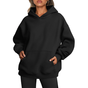 Trendy Queen Womens Oversized Hoodies Fleece Sweatshirts Fall Fashion 2025 Pullover Sweaters Winter Clothes, Medium 