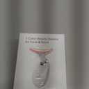 ELISHINE 7 Color Face and Neck Massager Light Therapy, Red Light Based Facial Massager for Skin Care, Smoothing, Firming (White)