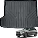 Auxko All Weather Cargo Liner Fit for BMW X3 2025 TPE Car Mat Accessories for BMW X3 2025 All Season Guard Odorless Anti-Slip Cargo Mat Black