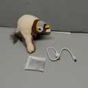 Cat Toys, Flapping Wings Sparrow, No Flying, Chirping Bird Interactive Catnip Toy for Kitten or Small Dogs, Touch Activated, Rechargeable