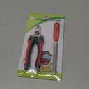 Pet Nail Clippers Big Dog Nail Clippers Nail Clippers Multifunctional cat Scissors (Paper Cards (Small Red)